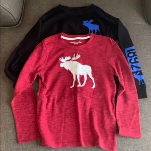 Lot of 2 boys Abercrombie Kids Boys shirts